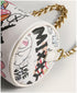Graffiti Crossbody bag,Trendy Designer Mini Shoulder Bag,Phone Wallet Purse for Women,Chain Bag for Girls...
