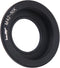 Haoge Manual Lens Mount Adapter Built-in Glass for M42 42mm Screw Mount Lens to Nikon F Mount Camera such as D800 D800E D810 D810A D850 DF D750 D5...