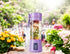 Portable Blender for Shakes and Smoothies, Personal Blender for Kitchen, with Rechargeable USB,380Ml 25 watts With 6 Blades, Handheld Blender for ...