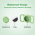 2pcs Airtag Dog Collar Holders, Silicone Waterproof Anti-Lost Protective Airtag Case Cover for Pets Dog Cats Compatible with Apple AirTag GPS Trac...