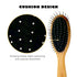 Dogs & Cats Double Sided Boar Bristle Pin Brush, Pets Hair Remover, Gently Cleaning Grooming Tool with Bamboo Handle, Remove Loose Hair, Fur, Unde...