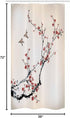 Ambesonne Nature Stall Shower Curtain, Cherry Branches Flowers Buds and Birds Style Artwork with Painting Effect, Fabric Bathroom Decor Set with H...