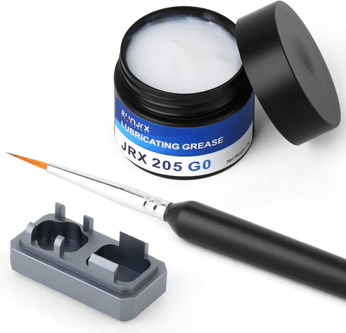 YIMAGUJRX RUNJRX Keyboard Switch Lube Kit JRX 205G0 0.53oz/15g, Switch Opener for MX Cherry Panda Kailh Gateron Switch,Lube Brush for Mechanical K...