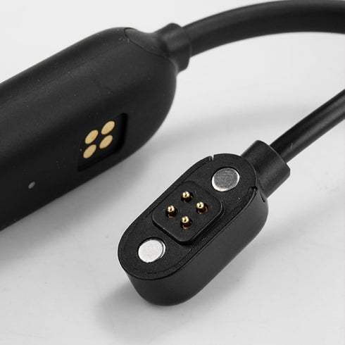 Replacement Magnetic Charging Cable for Bone Conduction Headphones, USB Charger Cord for 4-pin Interface Bone Conduction Headphones, Smartbands, a...