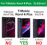 NZND Case for T-Mobile REVVL 4+ Plus with Tempered Glass Screen Protector (Full Coverage), Glitter Liquid Floating Waterfall Girls Cute Phone Case...