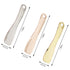 3 PCS Metal Cosmetic Spoon, Zinc Alloy Mini Skincare Spatula, Mask Spatula Facial Cream Facial Cosmetic Spoon Beauty Scoop (Silver Gold Rose Gold)...