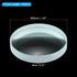 PATIKIL 4" (100mm) Focal Length Double Concave Lens, 3 Pack 50mm Diameter 8mm Height Glass Optically Polished Round Edges Lens for Physics Experim...