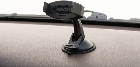 Arkon Windshield Dash Sticky Suction Phone Car Mount for iPhone 7 6S 6 Plus 7 6S 6 Galaxy S7 S6 Retail Black...