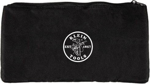 Klein Tools VDV770-500 Nylon Zipper Pouch, Divided Black Tool Bag, Various Use Including Klein Tools Tone and Probe Kit Cat. No. VDV500-820...