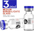Sterile Empty Vials with Self Healing Injection Port,with Flip Off Aluminum Cap,Sterile Package (3ml,10)...