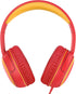 A10 Kids Headphones with Microphone, Lightweight Folding Stereo Bass Headphones with 1.5M No-Tangle Cord, Portable Wired Headphones for Smartphone...