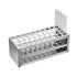 uxcell 304 Stainless Steel Test Tube Holder Lab Stand Rack 40 Hole 3 Layer for 14-16mm Tubes...