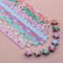 1590 Sheets Origami Stars Paper Folding Strips Star Origami Paper Strips Pastel Lucky Star Paper Pastel Package Diy Paper Crafts Art Crafting Supp...