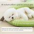 Cute Fruits Pet Cooling Summer Mat, Pet Straw Mat with Pillow for Dogs Cats, Pet Rattan Woven Breathable Comfort Mat Sleeping Pad for Dogs Cats Pu...