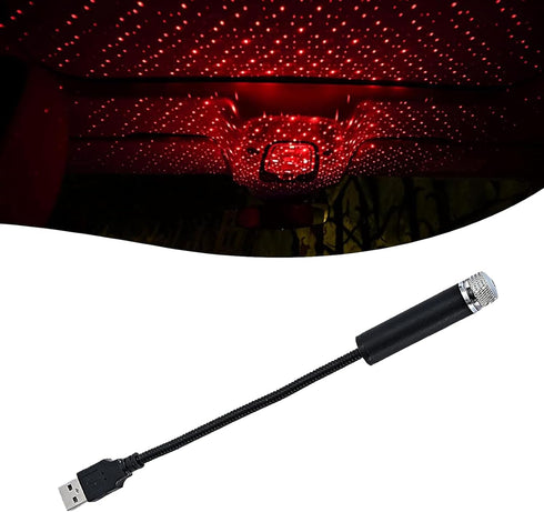 1 Pack Star Projector Night Light, Car Atmosphere Light, Portable Romantic Decorative Light, Automobile Roof Light, Universal for Most Cars, SUVs ...
