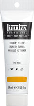 Liquitex Professional Heavy Body Acrylic Paint, 2-oz (59ml) Tube, Turner’s Yellow...