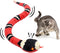 Smart Sensing Snake Toy, Infrared Induction Snake Toy for Kids, USB Rechargeable Interactive Toys for Cat Dog, Simulation Slithering Serpent Reali...