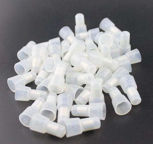 Rextin 1000pcs Transparent CE5 Protective Closed End Wire Crimp Connector Cap (1000pcs)...