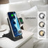 Wireless Charger, 3 in 1 Wireless Fast Charging Stand Dock for Apple Watch 6/5/4/3/2, Airpods 2/Pro, iPhone 13/13 Pro/13 Pro Max /12/11/Pro/Pro Ma...