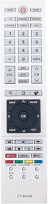 Allimity CT-90428 Replaced Remote Control Fit for Toshiba LED LCD TV 58L7300U 39L4300U 50L4300U 65L7300UM 65L7300U 32L4300U 50L7300U...
