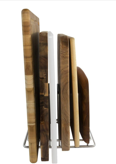 Thirteen Chefs Stainless Steel Cutting Board Rack - Holds 6 Boards up to 3/4" Wide - NSF Approved for Commercial Kitchens...