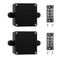 ABS IP67 Waterproof Dustproof Electrical Junction Box, with 15A 600V Barrier Terminal Cable Connector, 1IN/1Out Power Junction Box?2.48 * 2.28 * 1...