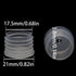 50PCS 21mm Medical Bottle Adapters Dosing Adaptor Press-in Medicine Bottle Adapter for Syringe, Medicine Bottle Syringe Adapter For Oral Dispenser...