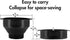 The Original Korcci Microwaveable Silicone Popcorn Popper, BPA Free Microwave Popcorn Popper, Collapsible Microwave Popcorn Maker Bowl, Dishwasher...
