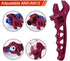 AN Adjustable Wrench Lightweight Aluminum AN3-AN12 Hose Fitting tool spanner(Red)...