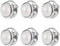 6 Pcs Mini No Sew Pearl Buttons Anti Exposure Fixed Brooches Cover up Buttons Detachable Reusable Multi-purpose for Clothes(White,10mm)...
