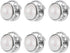 6 Pcs Mini No Sew Pearl Buttons Anti Exposure Fixed Brooches Cover up Buttons Detachable Reusable Multi-purpose for Clothes(White,10mm)...
