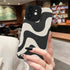 MZELQ for iPhone 11 Case, Cute Pattern Wave iPhone 11 Case, Screen Protector Camera Protection Lens Shockproof Phone Case for Girls Women......