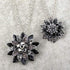 Spidergirl Black Dahlia Crystal Pendant Necklace Gift from Michel Jones Necklace Jewelry (Big)...