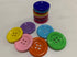 2 inch Round Button for Crafts, Large Button 4 Hole Mixed Color for Sewing Garment Clothing Dress Pants Skirt Hat Accessories Scrapbooking DIY 20 ...