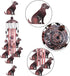 Garden Dog Wind Chimes Outdoor Indoor Decor - with 4 Tubes 6 Bells 7 Dogs Wind Chime, Mobile Romantic Dog Wind Catcher, Dogs Windchimes for Home, ...