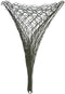 Hammock, Outdoor Nylon Mesh Rope Hammock Comfortable Hanging Bed for Outdoor Camping...
