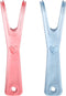 Healifty Dental Floss Holder for Teeth - 2 Pack Reusable Reusable Floss Handle Holder Replacements Floss Handles for Tooth Cleaning (Pink, Blue)...