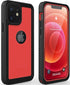 for iPhone 12 Waterproof Case,Waterproof Shockproof Dustproof IP68 Full-Body Hard Case Built-in Screen Protector Underwater Outdoor Waterproof Cov...
