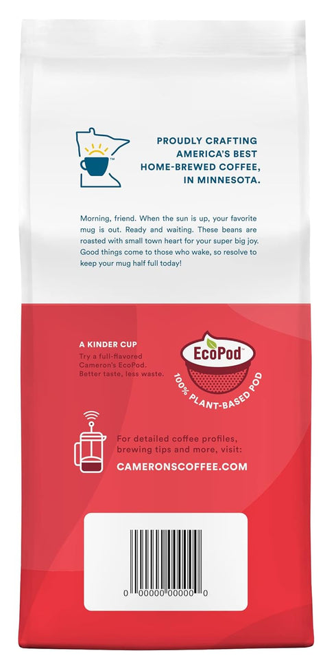 Cameron's Coffee Roasted Ground Coffee Bag, Flavored, Hazelnut, 12 Ounce...