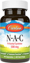 Carlson Labs NAC N-Acetyl Cysteine, 500mg, 60 Capsules...