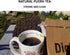 Compressed Ripe Pu-erh Tea Cake "Bru:ge Waffle" 7.1 ounce (200 g) Thick Taste...