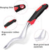 Hand Weeder Tool for Garden, Weed Puller Tool with Rubber Handle, V-Shaped Forks Manual Weeders, Lawn Care Uprooting Weeding Tools for Gardening, ...
