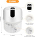 KUFUNG Electric Mini Garlic Chopper - Rechargeable with 3 Reinforced Blades - Portable and Easy to Clean - Food Processor for Garlic, Ginger, Onio...