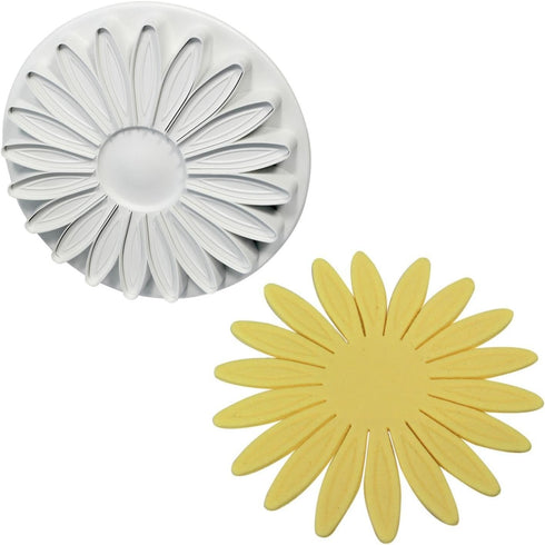 PME Veined Sunflower/Daisy/Gerbera Plunger Cutter, 20 Petals...