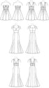 McCall Pattern Women's Fully Lined Evening and Cocktail Dress, Sizes 6-14 Sewing Pattern...