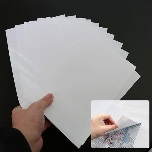 50PCS Diamond Art Painting Release Paper Non-Stick 5D Diamond Art Painting Replacement Cover Sheets for Diamond Embroidery Painting (5.9 * 3.9 inc...