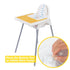 Inflatable Supporting Cushion for IKEA Antilop High Chair, Baby High Chair Cushion, Polyester Fabric Cover with Inflatable Cushion Insert (Flags)...