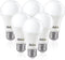 Halco ProLed Led Light Bulbs A19 2 Non Dimmable, Frosted 120V, 60W Equivalent Efficient 9W, 720 Lumen, 15000 Hours, E26, 6 Pack (4000k Cool White)...