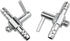 One-Way Air Flow Tubes Stainless Steel Pump Lever Control Valves for Aquarium Fish Tank (Silver) -4PCS...