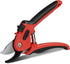 Flora Guard Garden Shears 8.2" Bypass Pruning Shears, Professional Ultra Sharp Sk5 Steel Garden Clippers, Rubber Handle Heavy Duty Plant Cutting S...